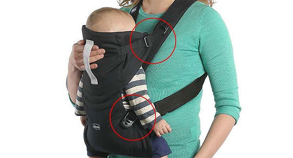 Chicco Easy Fit Kanguru Black Nigth