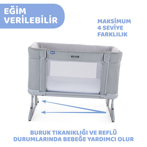 Chicco Next2me Forever Anne Yanı Beşik Rice