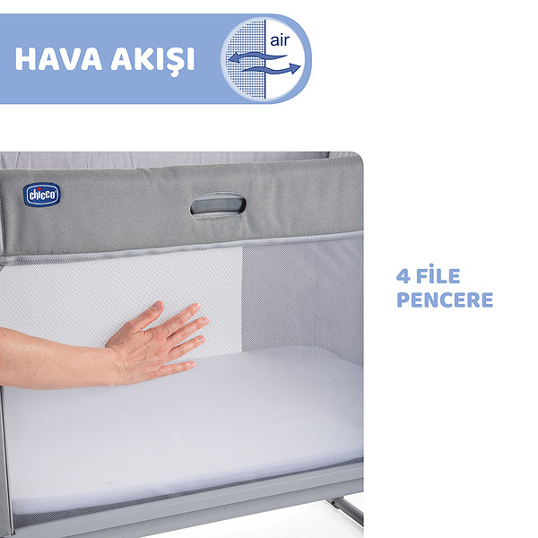 Chicco Next2me Forever Anne Yanı Beşik Rice