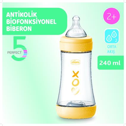 Chicco Perfect 5 Antikolik Biberon PP 240 Ml Boy