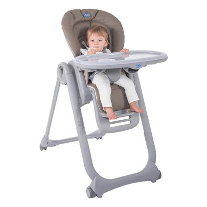 Chicco Polly Magic Relax Plastik Emniyet Kemeri Tekerlekli Katlanır Mama Sandalyesi Çok Renkli