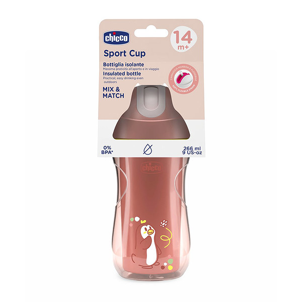 Chicco Sport Pipetli Bardak 14 Ay+ Kız