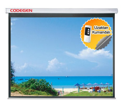 Codegen EX-24 240X200 Motorlu Uzaktan Kumandalı Perde