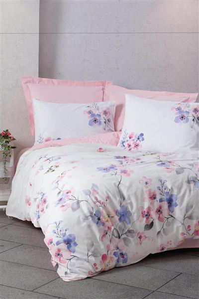 Cotton Box Nevresim Takımı Tek Kişilik Jayda Pembe