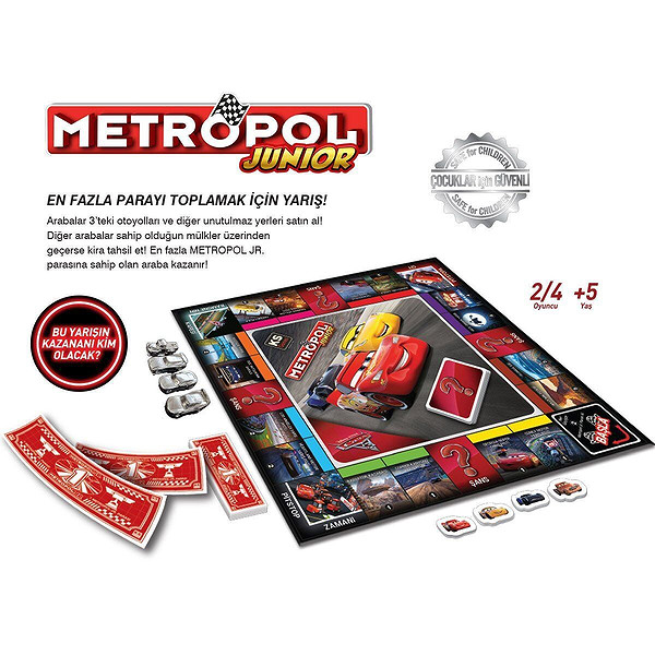 CR 10303 Cars Metropol Junior Oyunu -KS Games