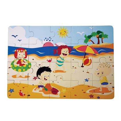 CS-1282 Yaz  Ahşap Yer Puzzle