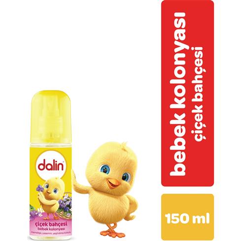 Dalin Sprey Bebek Kolonyası Çiçek Bahçesi 150 Ml