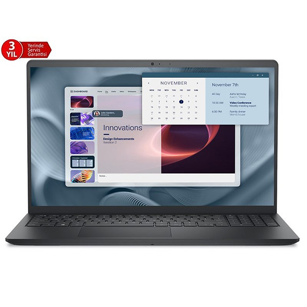 Dell NB Pro PV15250 Essentıals PV15250_Rplu_007_P_U I5-1334U 16GB 512Ssd Dos 15.6