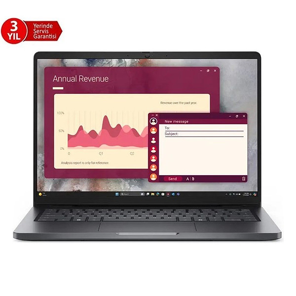 Dell NB Pro 14 Ultra5 235U 16GB 512Ssd Wın11pro Bto113_PC14250_W (3 Yıl Yerinde Garanti)