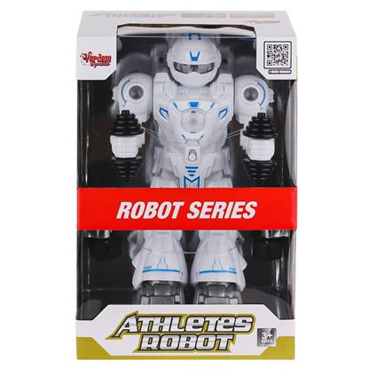 DF-6026 Işıklı Ve Müzikli Hareketli Atletik Sporcu Robot -Vardem Oyuncak
