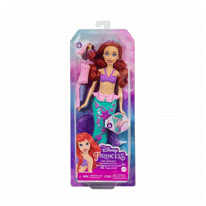 Hlw00 Disney Prensesleri Muhteşem Renk Değiştiren Saçlı Deniz Kızı Ariel