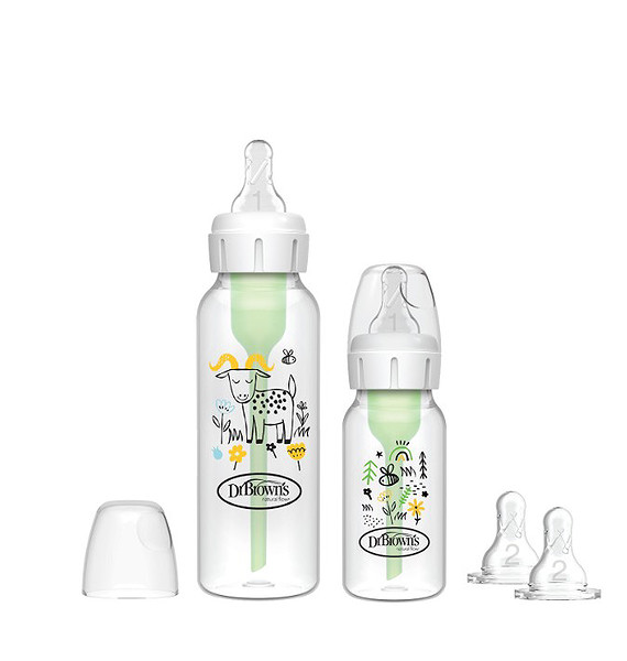 Dr.Brown's Options PP Dar Ağız 2'Li Biberon Seti 120 & 250 Ml
