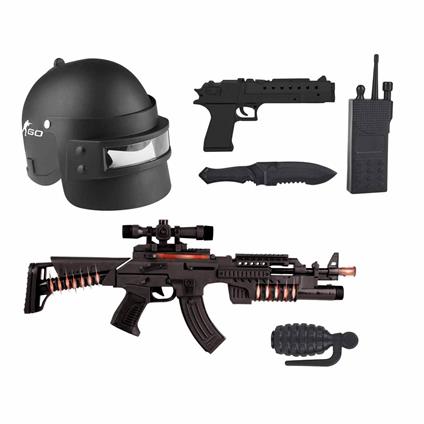 Erdem Sesli Ve Işıklı CS GO Askeri Oyun Seti ER-120M