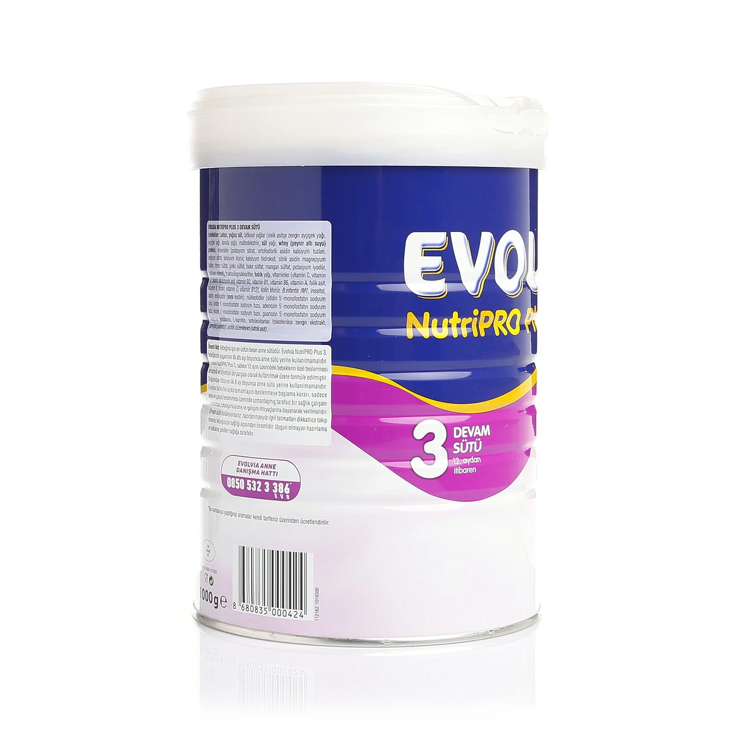 Evolvia Nutripro Plus Bebek Devam Sütü 3 800 Gr