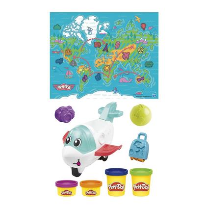 F8804 Play-Doh Starters Eğlenceli Uçak Oyun Seti +3 Yaş