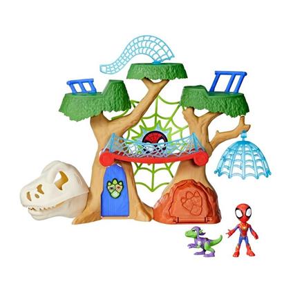 F9477 Spidey Ve İnanılmaz Arkadaşları - Dino Webs Ağaç Evi Set