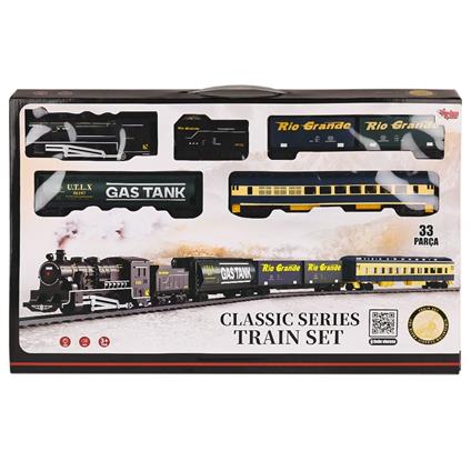 FF-1601C Işıklı Ve Sesli 33 Parça Classic Tren - Vardem Oyuncak