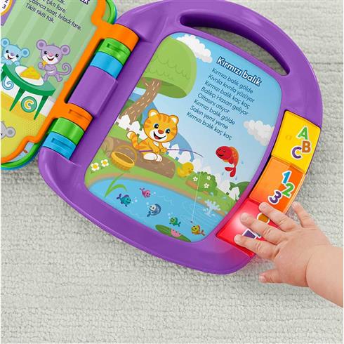 Fisher-Price Eğlenceli Hikayeler Eğitici Kitap Frc73 6-12 Ay