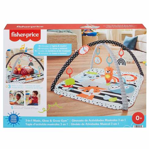 Hbp41 Fisher-Price® Neşeli Hayvanlar 3Ü1 Arada Jimnastik Merkezi