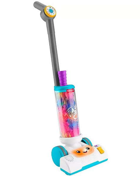 Fisher Price Sesli Ve Işıklı Eğlen Ve Öğren 2'İn 1 Süpürge Jmm35