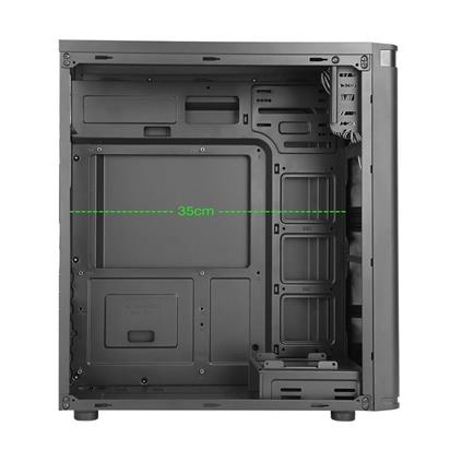 Frısby FC-2910B 300W 1X120MM Fan Usb 2.0 Midi Tower Siyah Kasa