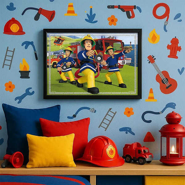 Frs 714 Fireman Sam Puzzle 100 Prç.