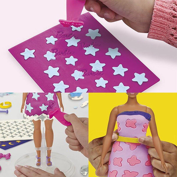 G1355 Play-Doh Barbie Designer Desen Paketi Hamur Oyun Seti  +3 Yaş
