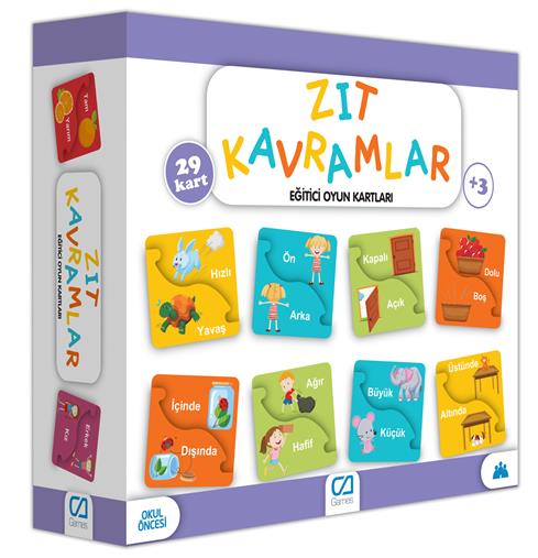 5045 Eğitici Zıt Kavramlar -CA Games