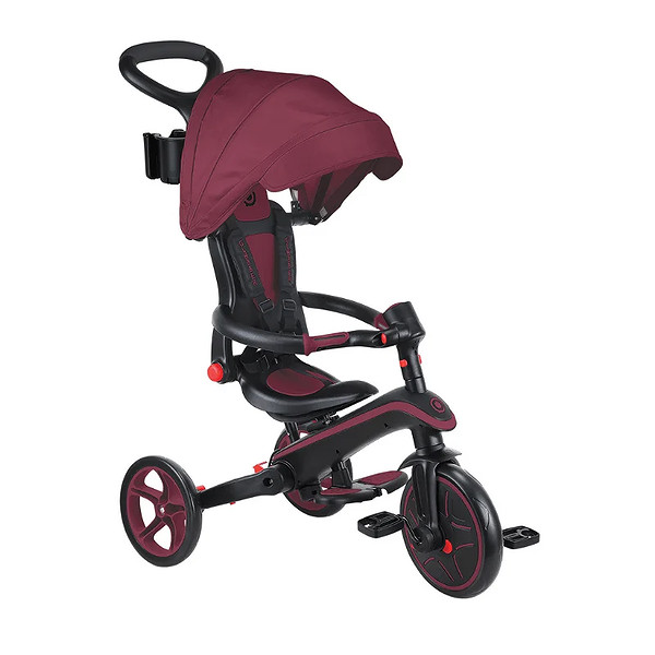Globber Explorer 4İn1 Katlanabilir Bisiklet Bordo