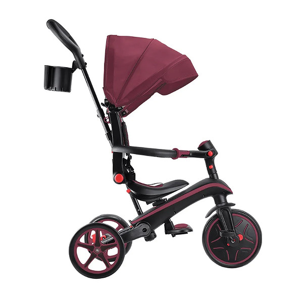 Globber Explorer 4İn1 Katlanabilir Bisiklet Bordo
