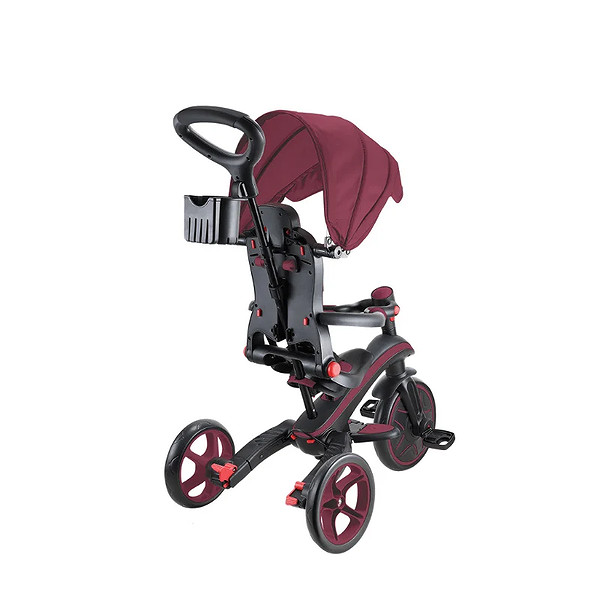 Globber Explorer 4İn1 Katlanabilir Bisiklet Bordo