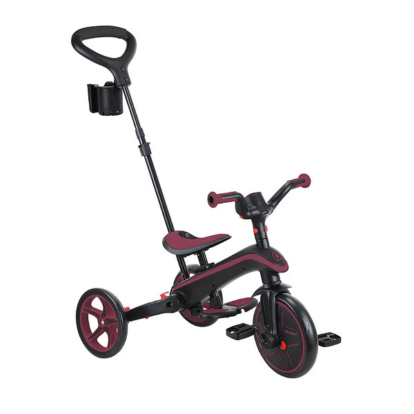 Globber Explorer 4İn1 Katlanabilir Bisiklet Bordo