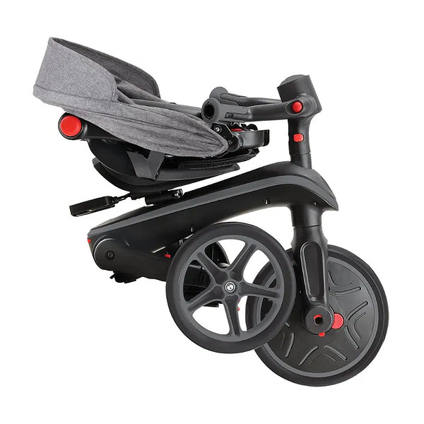 Globber Explorer 4İn1 Katlanabilir Bisiklet Siyah Gri