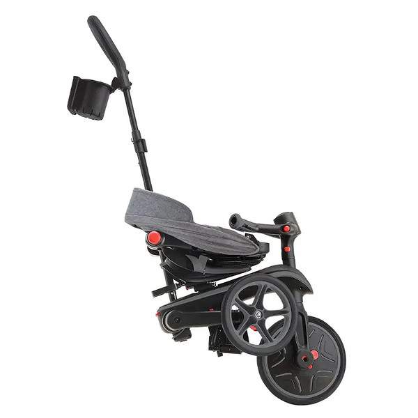 Globber Explorer 4İn1 Katlanabilir Bisiklet Siyah Gri