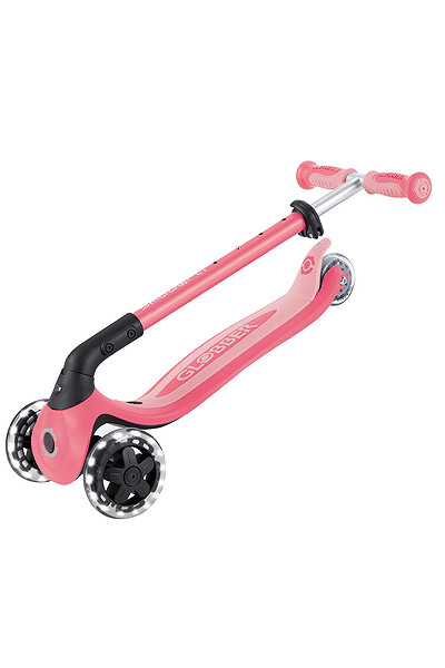 Globber Go Up Baby 360 Scooter (Işıklı) Koyu Pastel Pembe