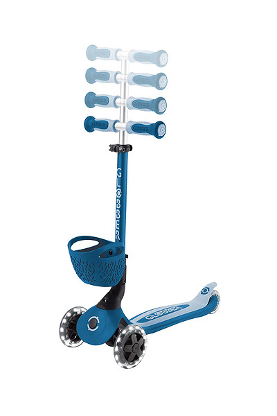 Globber Go Up Baby 360 Scooter (Işıklı) Pastel Mavi