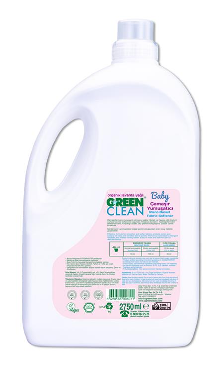 Green Clean Baby Bitkisel Çamaşır Yumuşatıcı 2750 Ml