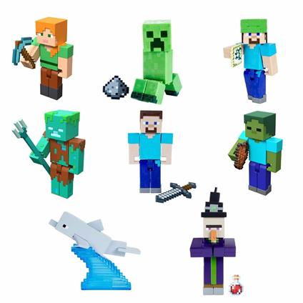 Minecraft Blok Oluştur Serisi Figürleri Zombi