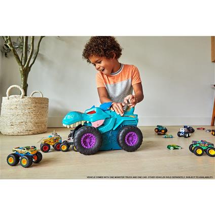 Gyl13 Monster Trucks Araba Yiyen Mega Wrex, Hot Wheels Monster Trucks