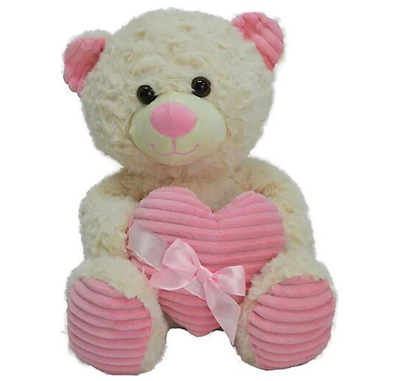 Halley Kalbi Kurdaleli Peluş Ayı 35 Cm 62915