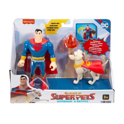 Hgl01 Imaginext DC League Of Super Pets -  Kahramanlar Ve Hayvanlar