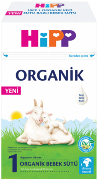 Hipp 1 Organik Keçisütü Bazlı Bebek Sütü 400 Gr