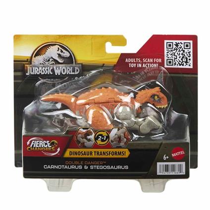 Hlp05 Jurassic World Değişim Serisi - Çifte Tehlike Dinozor Figürleri