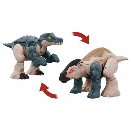 Hlp05 Jurassic World Değişim Serisi - Çifte Tehlike Dinozor Figürleri