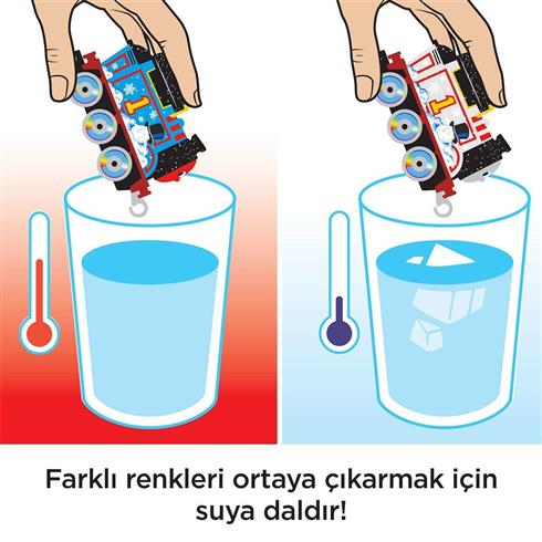 Hnp82 Thomas Ve Arkadaşları - Renk Değiştiren Küçük Trenler 3Lü Paket