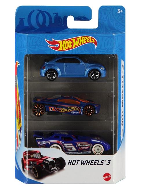 Hot Wheels 3'Lü Araba Seti K5904