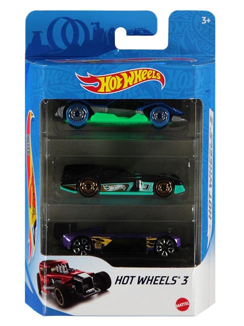 Hot Wheels 3'Lü Araba Seti K5904