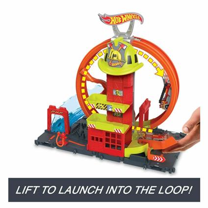 Hkx41 Hot Wheels Çember Pistli İftaiye İstasyonu