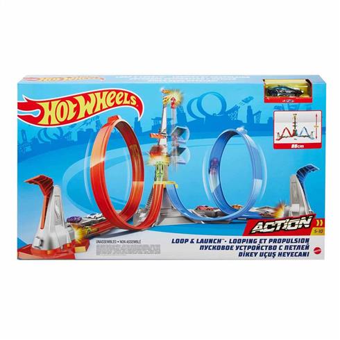 Hot Wheels Dikey Uçuş Heyacanı Yarış Seti Grw39