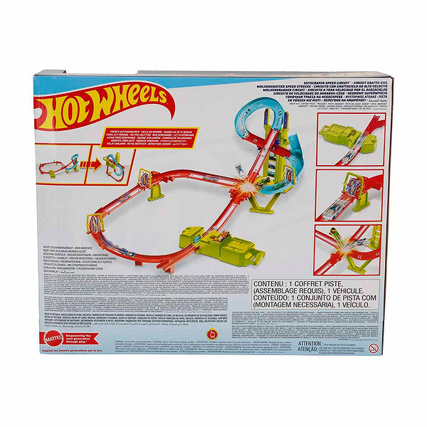 Hot Wheels Neon Yarışlar Çoklu Yarış Heyecan Pist Seti Hpc07